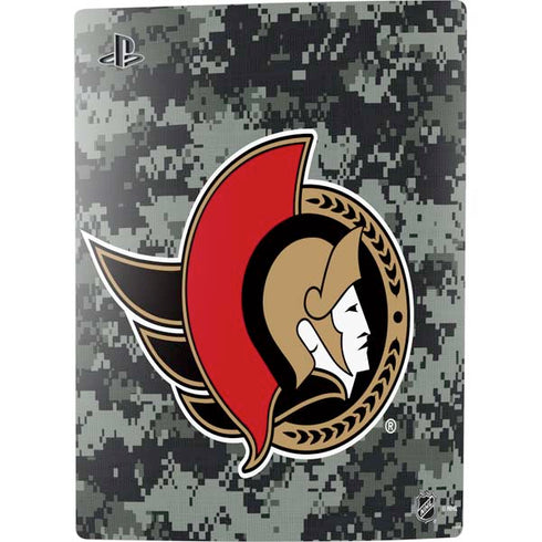NHL Ottawa Senators Camo PS5 Digital Edition Console Skin